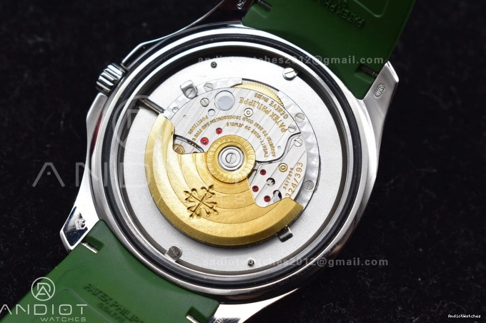 Edition On Dial 324CS SS Best Rubber 42mm 1:1 Green 5168G Strap 514 ZF Aquanaut Green NewStyle 0522